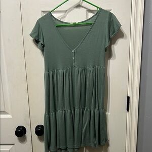 See You Monday Sage Green Knit Top